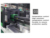 Precio de fábrica de la máquina de moldeo estándar de inyección estándar automática de 160 tonos de 160 tonos AMB5 en 2022 para electrodomésticos